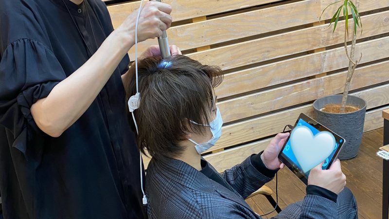 「頭皮診断」始めました!