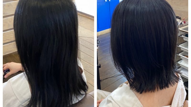 ヘアチェンジしました。