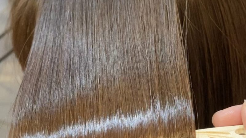 髪質改善カラー!