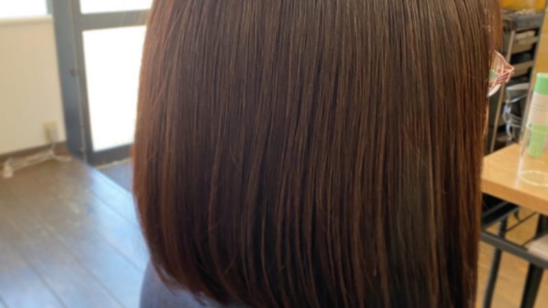 毛髪改善で艶髪!!