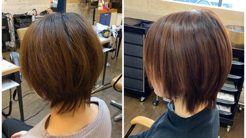 毛髪改善ストレート！！