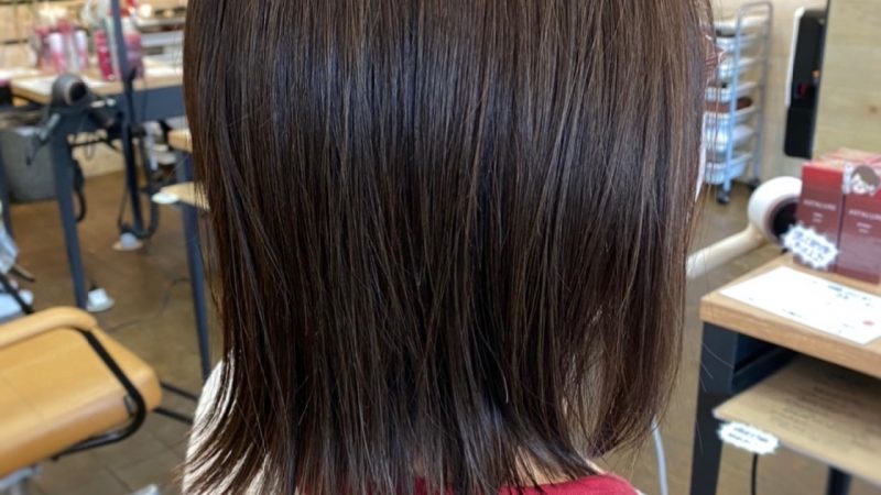 髪質改善でさらツヤ髪。