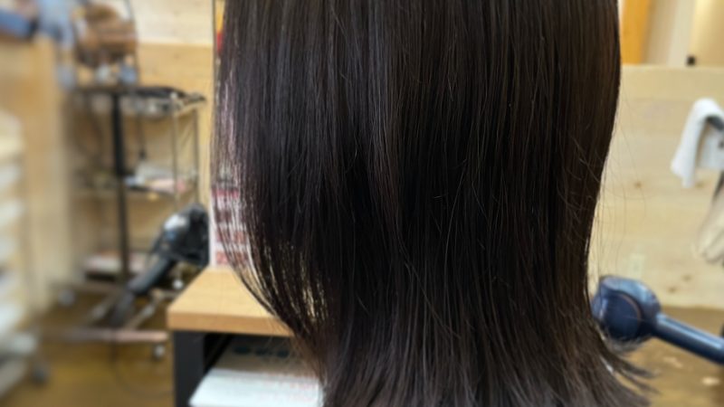 ヘアスタイルも秋ですね〜🍁