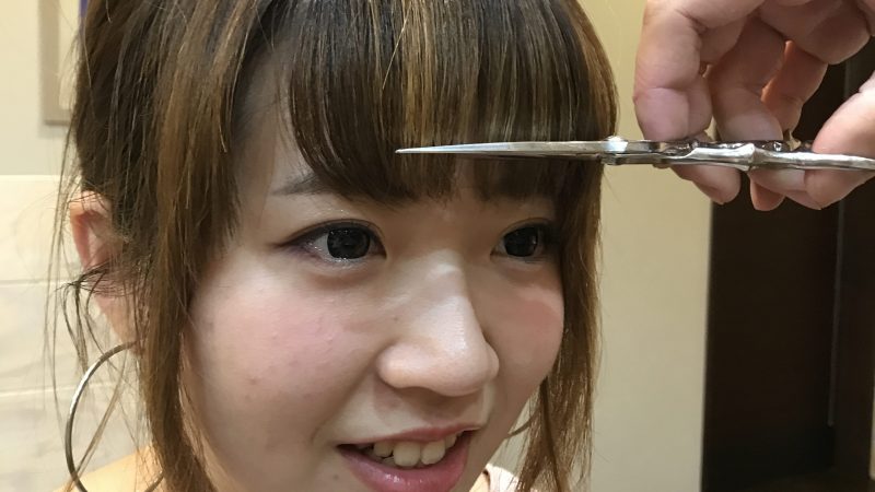 前髪カット自分でしてませんか??