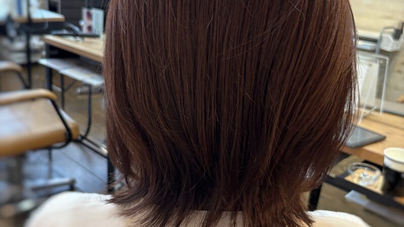 透明感カラー、ミント系!