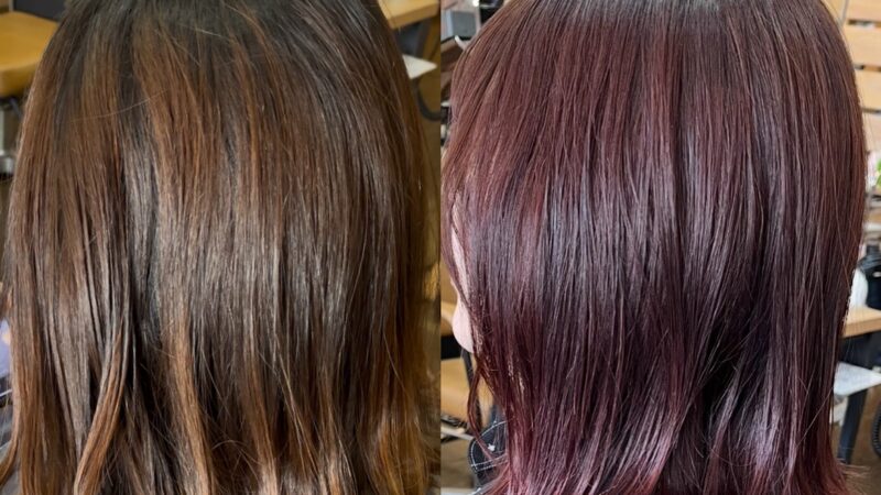 ツヤ感ピンクカラー！