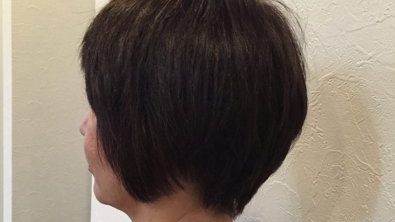 こんにちは、髪きりました