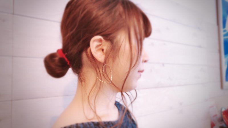 後れ毛の3つの位置🤩