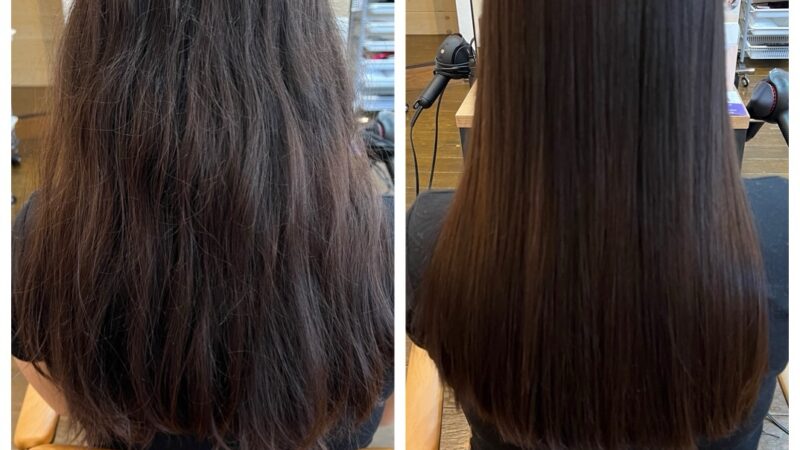 広がり・うねりに悩む方へ｜マジカルストレート施術事例