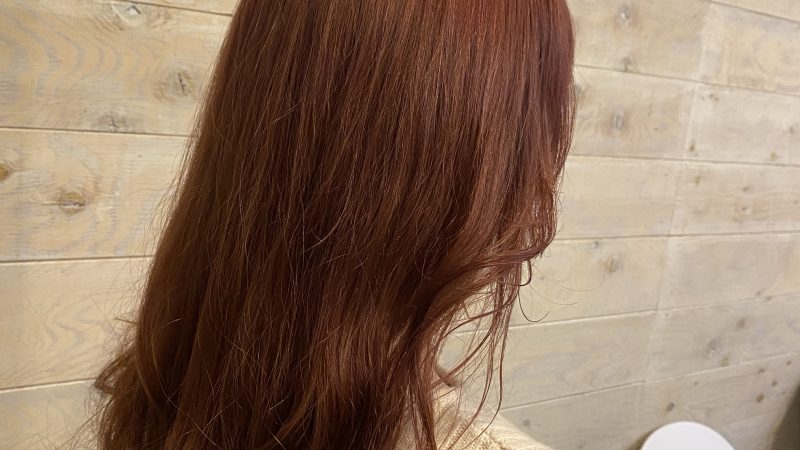 髪質改善でダブルカラー