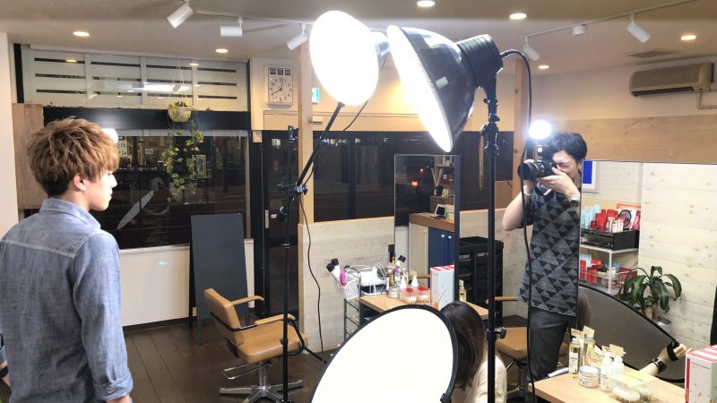 撮影しました!②