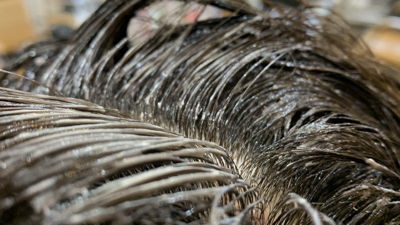 カラー剤と頭皮の話①